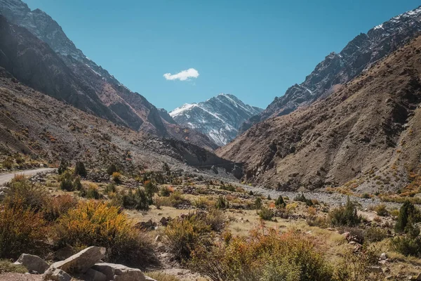 Paisaje Natural Vista Zona Salvaje Con Montañas Cordillera Karakoram Skardu — Foto de Stock