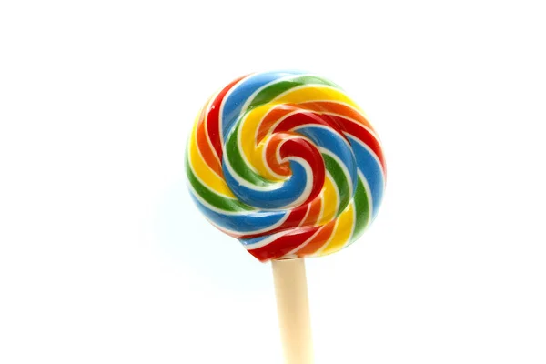 Dulces Caramelos Colores Piruletas Que Utilizan Para Concepto Candy Day — Foto de Stock