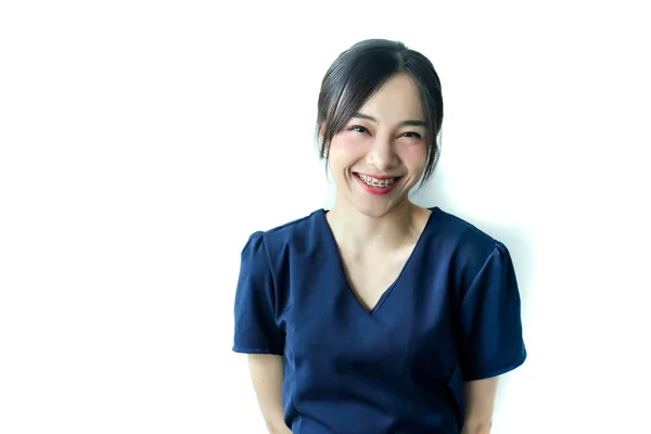 Portrait de jeune belle asiatique femme d'affaires idée, mode de vie — Photo