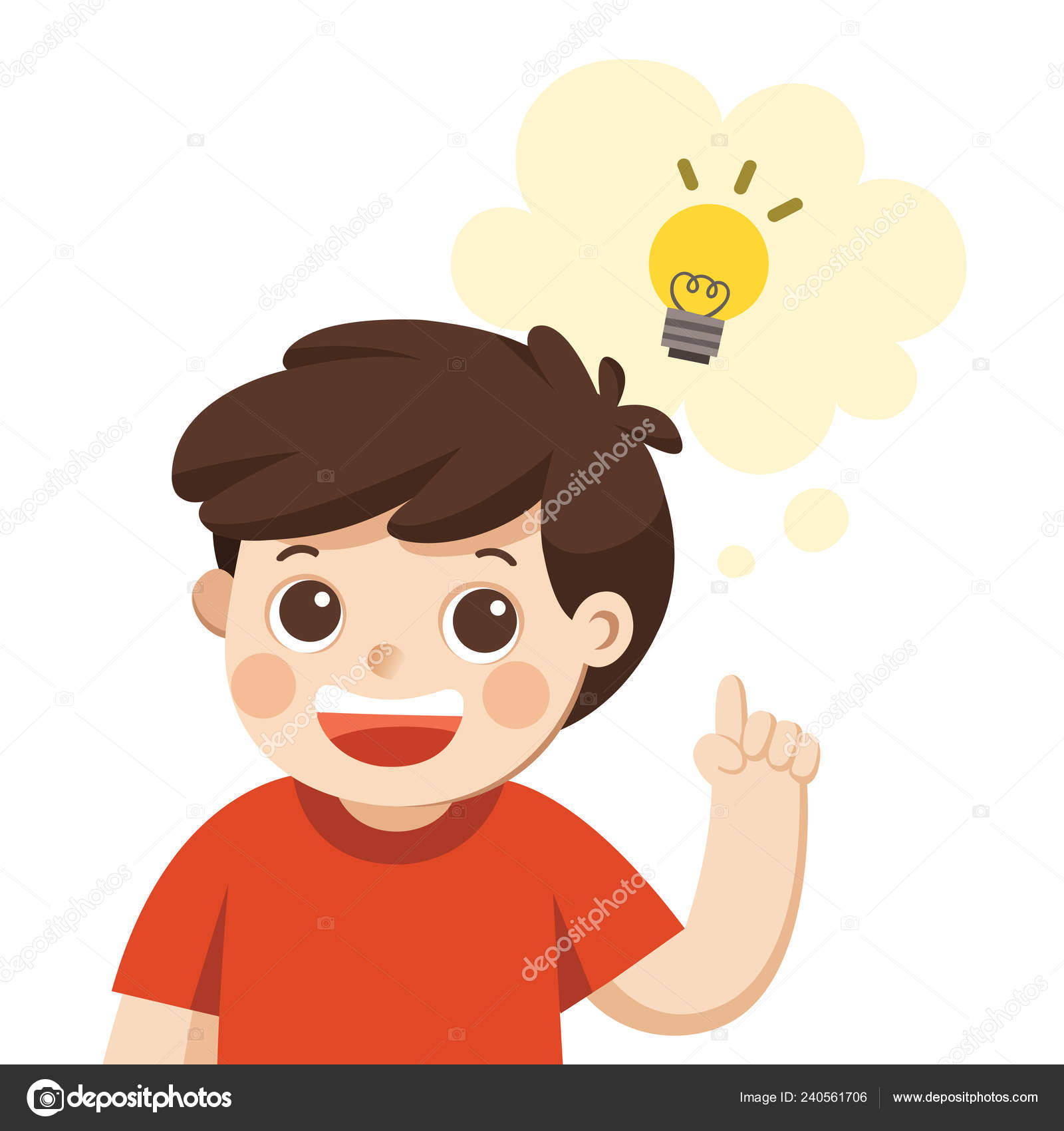 Featured image of post Cartoon Boy Thinking Clipart