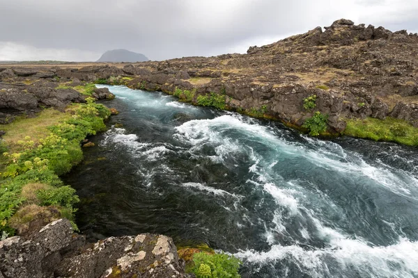 Типовий Ландшафт Ісландії Європа — стокове фото