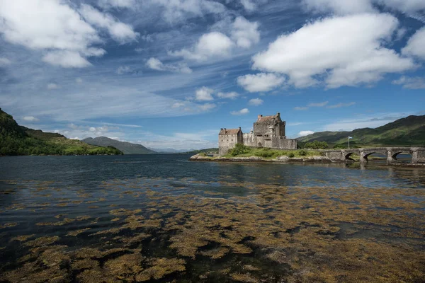 Castillo Eilean Donan Escocia Occidental — Foto de Stock