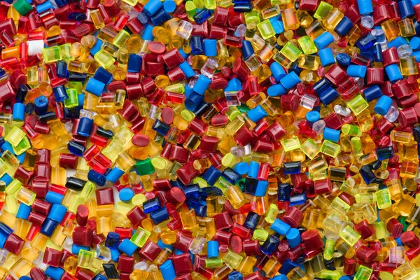 Diversi Colori Resina Polimerica Plastica Tinta Sfondo — Foto Stock