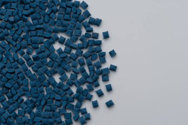 Cam lifli mavi plastik reçine