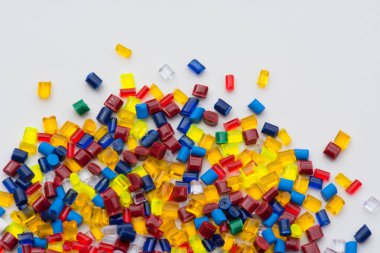 Lacivert / turkuaz plastik polimer reçine karışımı, cam lifli.