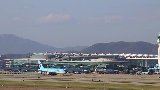 Seoul Corea Del Sur Mayo 2019 Aeropuerto Incheon Seúl Corea — Vídeo de stock