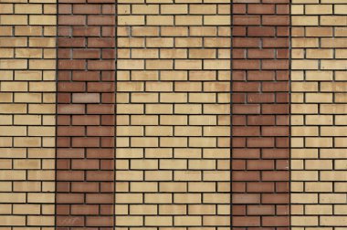 Kırmızı Sarı Duvar arka plan. Eski Grungy Tuğla Duvar Yatay Doku. Brickwall Fon. Taş duvar kağıdı. Soyulmuş Sıva ile Vintage Duvar. Retro Grunge Duvar.