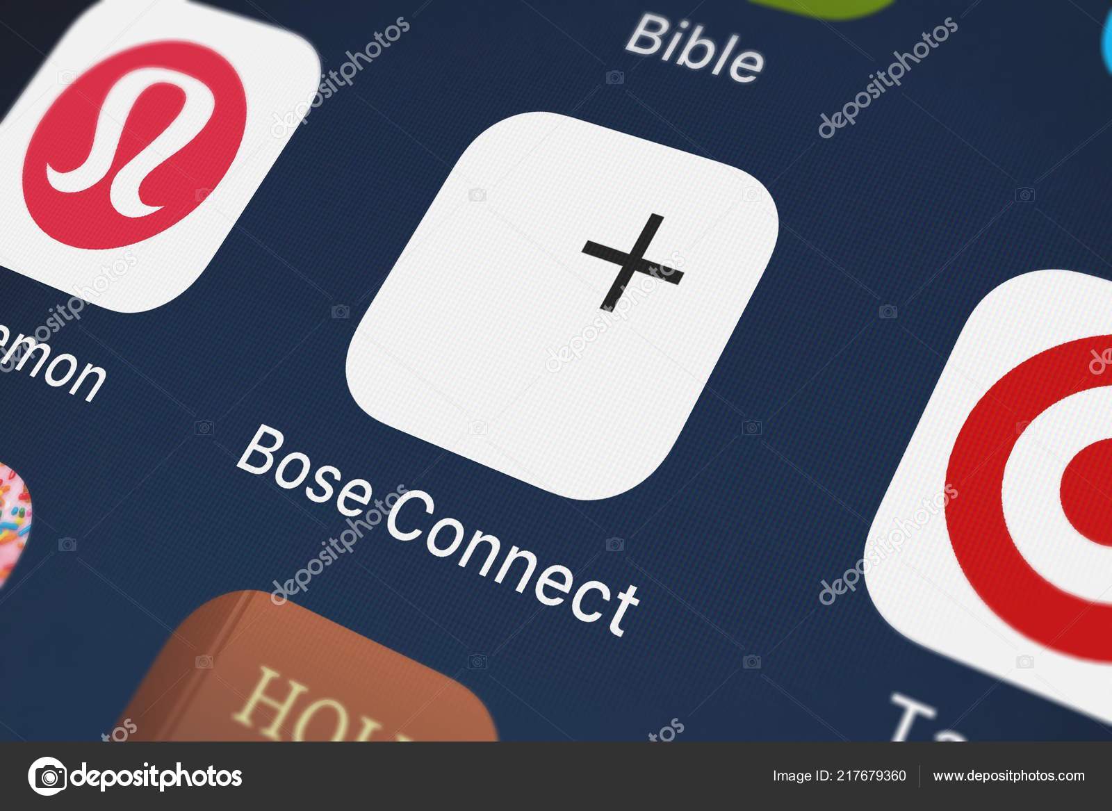 London United Kingdom September 2018 Screenshot Mobile App Bose