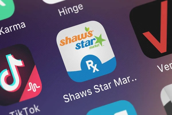 London United Kingdom September 2018 Icon Mobile App Shaw Star — Stock Photo, Image