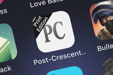 London, Büyük Britanya - 29 Eylül 2018: yakın çekim çekim yetkin'ın popüler uygulaması sonrası hilal Yazdır.