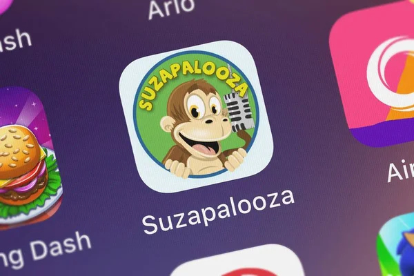 London Vereinigtes Königreich September 2018 Ikone Der Handy App Suzapalooza — Stockfoto