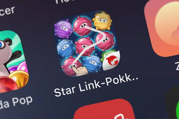 London United Kingdom September 2018 Star Link Pokki Pop Mobile — Stock Photo, Image