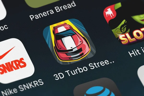 London Verenigd Koninkrijk September 2018 Screenshot Van Turbo Street Racing — Stockfoto