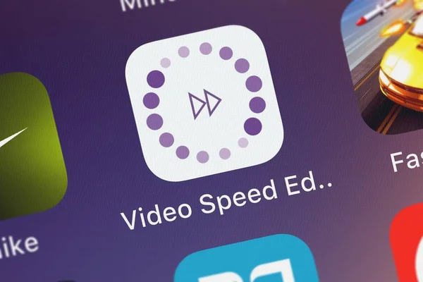 Londra Regno Unito Settembre 2018 Screenshot Dell App Mobile Video — Foto Stock