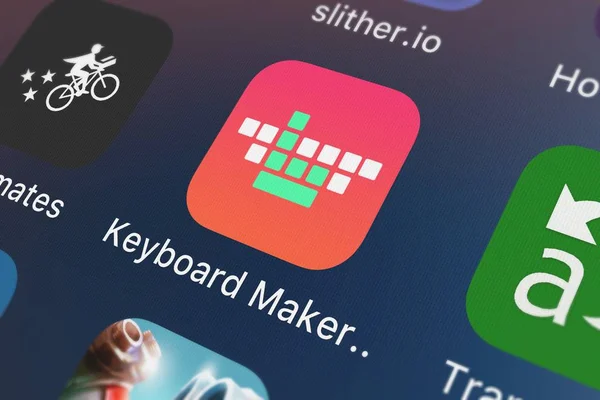Londres Reino Unido Septiembre 2018 Keyboard Maker Better Keyboards Free — Foto de Stock