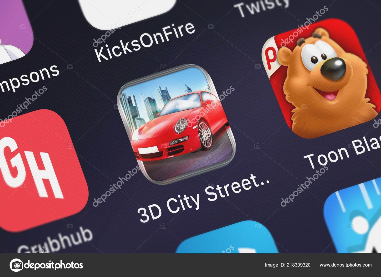 London United Kingdom October 2018 Icon Mobile App City Street Stock Editorial Photo C Opturadesign 218309320