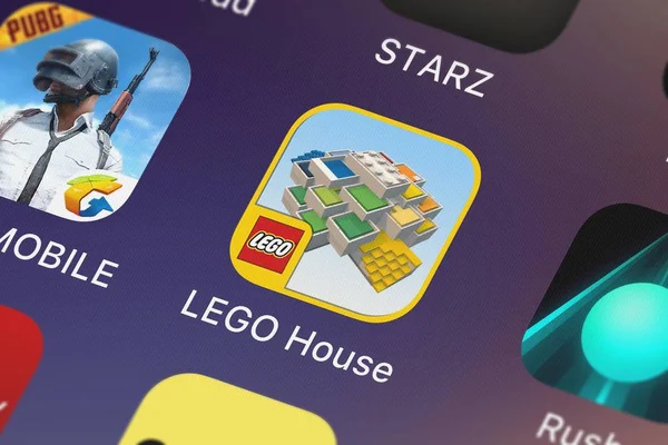 Londra Regno Unito Ottobre 2018 Screenshot Dell App Mobile Lego — Foto Stock