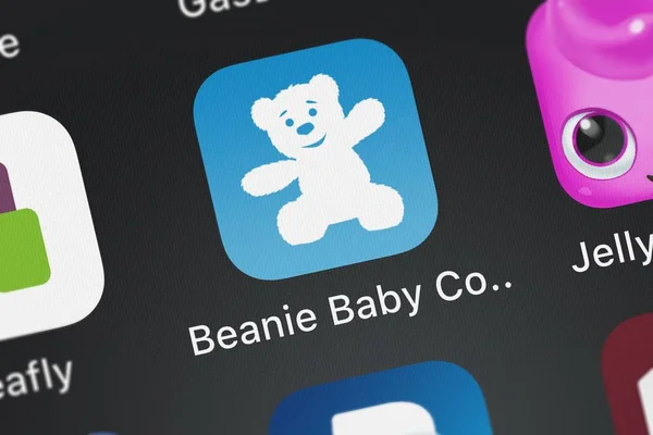 Londres Reino Unido Octubre 2018 Primer Plano Los Beanie Baby — Foto de Stock