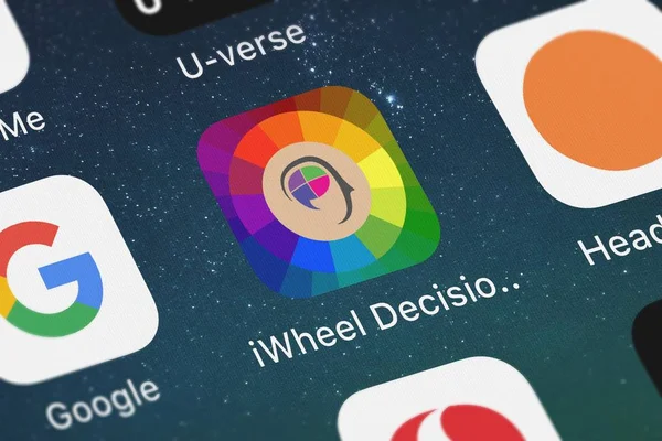 London Verenigd Koninkrijk Oktober 2018 Screenshot Van Mobiele App Iwheel — Stockfoto