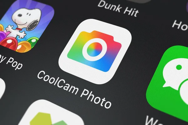 London Verenigd Koninkrijk Oktober 2018 Icoon Van Mobiele App Coolcam — Stockfoto