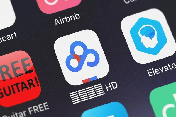 Londra Regno Unito Ottobre 2018 App Mobile Pechino Baidu Netcom — Foto Stock
