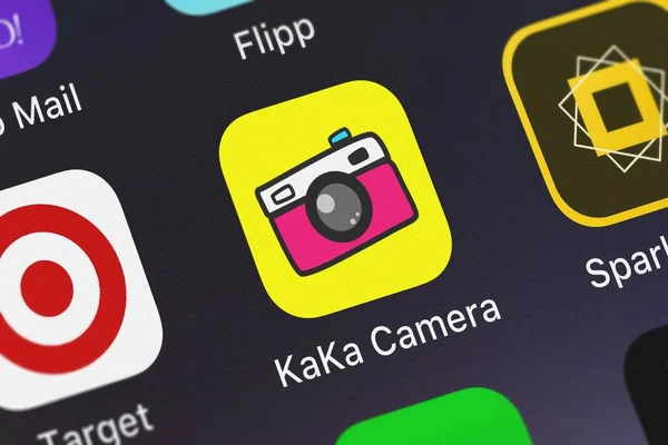 London Verenigd Koninkrijk Oktober 2018 Close Van Kaka Camera Selfie — Stockfoto