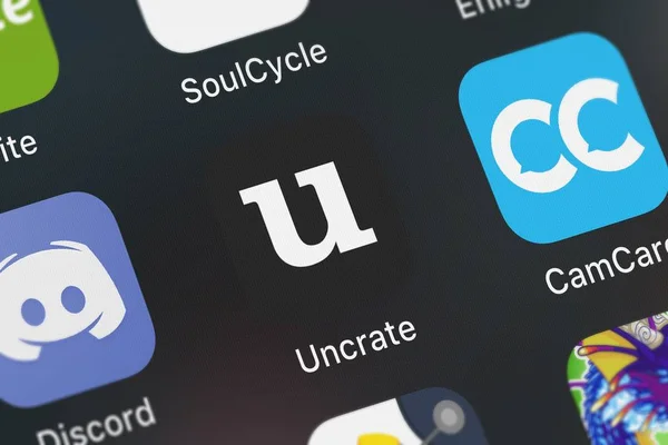 London United Kingdom Oktober 2018 Screenshot Der Mobilen App Uncrate — Stockfoto