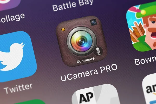 London United Kingdom Oktober 2018 Screenshot Der Mobilen App Ucamera — Stockfoto