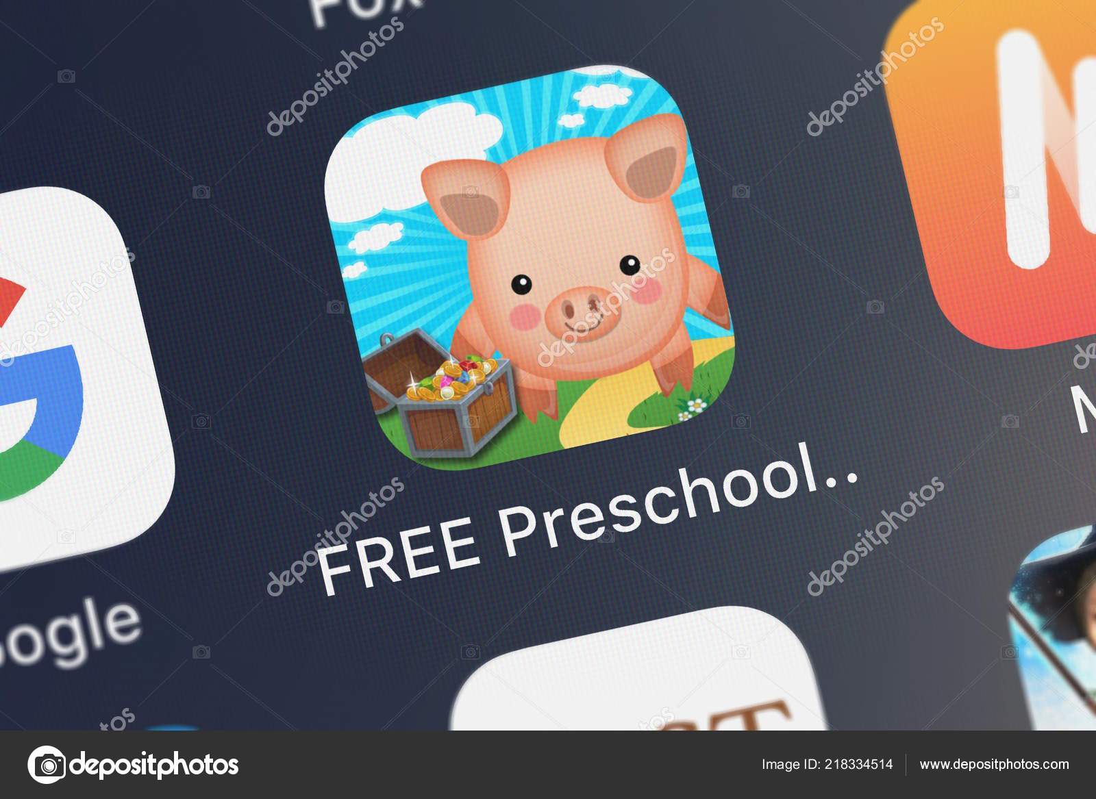 ロンドン イギリス 18 無料幼児学習ゲーム幼児猿脂肪無料アプリ 最高楽しいゲームのすべて子供 女の子 男の子株式会社 Iphone 画面上から携帯アプリで ストックエディトリアル用写真 C Opturadesign