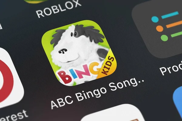 Londres Reino Unido Octubre 2018 Canción Bingo Abc Para Niños — Foto de Stock