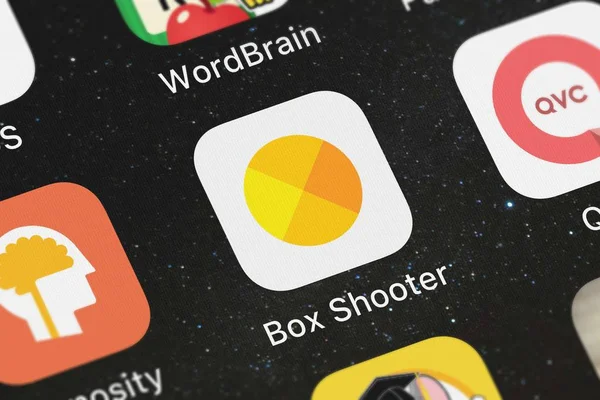 Londra Regno Unito Ottobre 2018 App Mobile Box Shooter Llc — Foto Stock