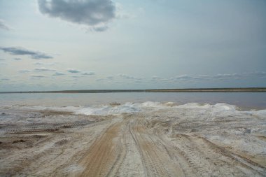 Endüstriyel tuz madenciliği Doğal tuz.