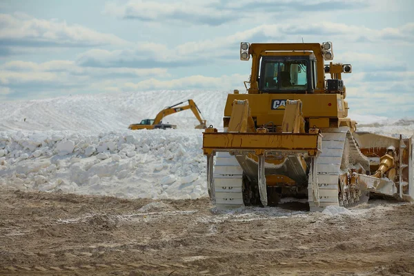 Endüstriyel tuz madenciliği Doğal tuz.