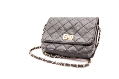 Bu güzel çanta beyaz bir arka plan üzerinde kadınlar için yapılır