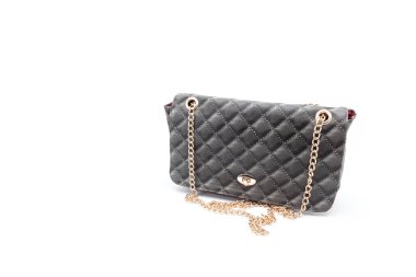 Bu güzel çanta beyaz bir arka plan üzerinde kadınlar için yapılır