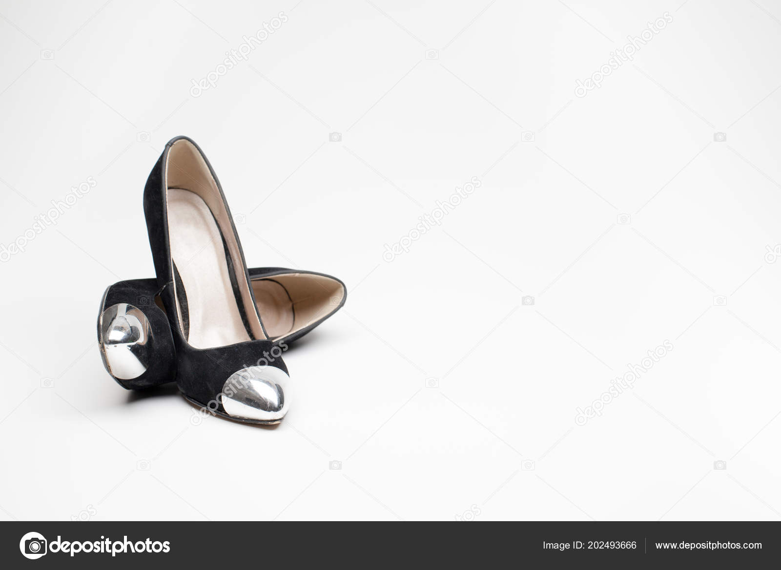 black old lady shoes