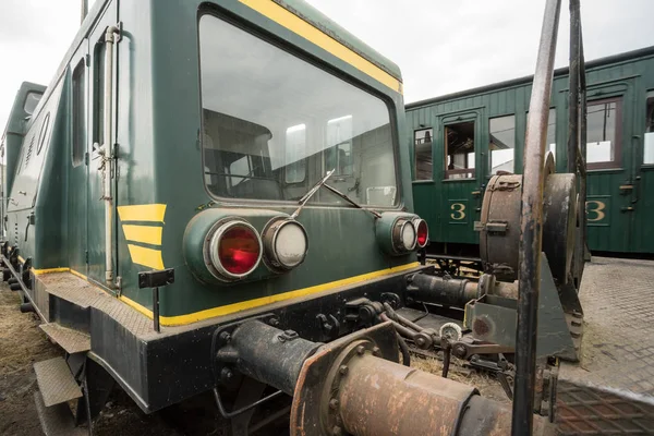 Una Vecchia Stazione Vecchio Treno — Foto Stock