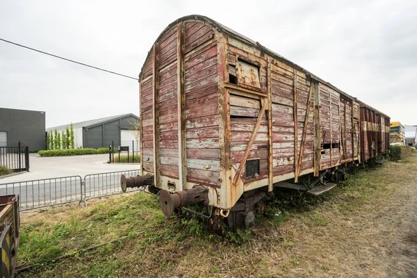 Uma Estação Velha Trem Velho — Fotografia de Stock