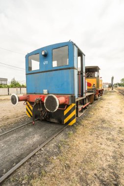 Bu bağlantı demir bir trenin yakından içinde