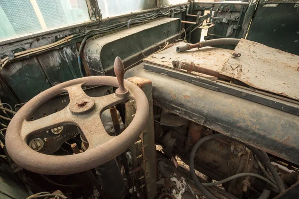 Trem Descartado Hin Acaba Cemitério Trem — Fotografia de Stock