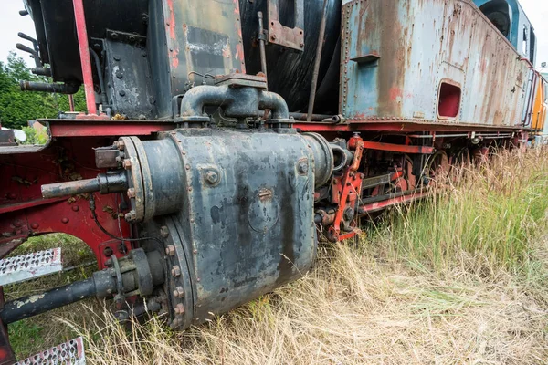 Tren Descartado Hin Termina Cementerio Trenes — Foto de Stock