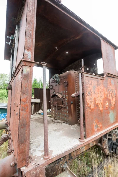 Trem Descartado Hin Acaba Cemitério Trem — Fotografia de Stock