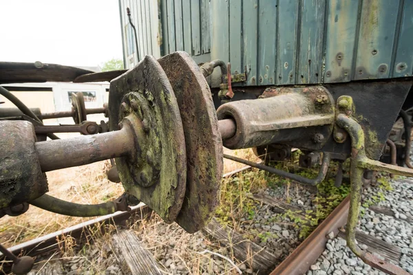 Trem Descartado Hin Acaba Cemitério Trem — Fotografia de Stock