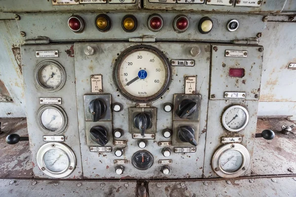 Train Est Jeté Hin Finit Dans Cimetière Train — Photo