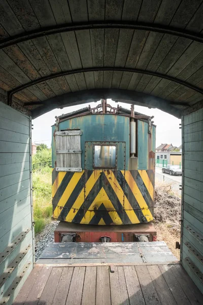 Trem Descartado Hin Acaba Cemitério Trem — Fotografia de Stock