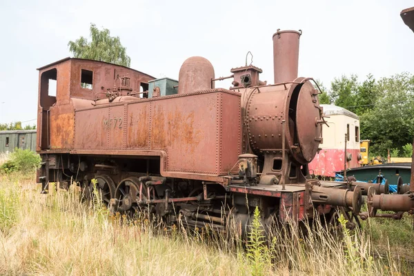 Tren Descartado Hin Termina Cementerio Trenes — Foto de Stock