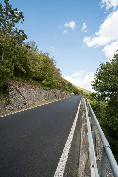 Steep Road Mountain Next Moselle Germany — Stock Photo, Image