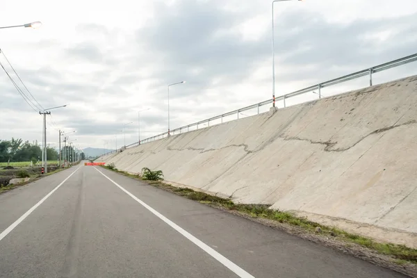 Längs Vänskapen Road Thailand Och Myanmar Denna Vackra Nya Road — Stockfoto