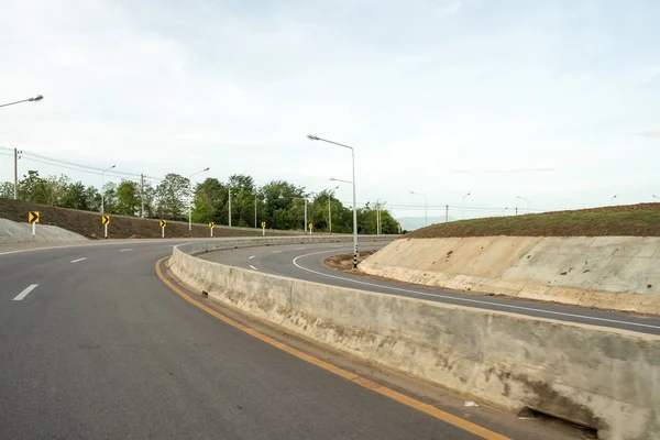 Уздовж Дружбу Road Таїланд Янмою Цей Красивий Нової Дороги Півночі — стокове фото