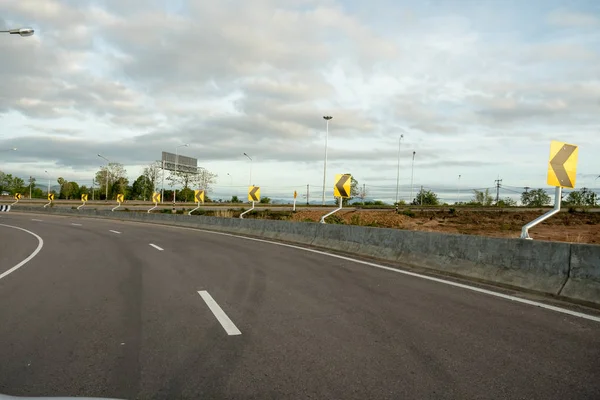 Längs Vänskapen Road Thailand Och Myanmar Denna Vackra Nya Road — Stockfoto